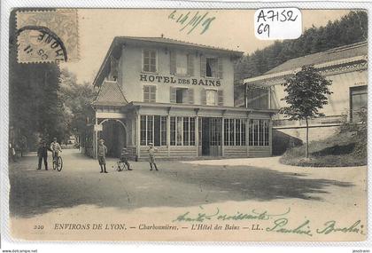 CHARBONNIERE-LES-BAINS- L HOTEL DES BAINS