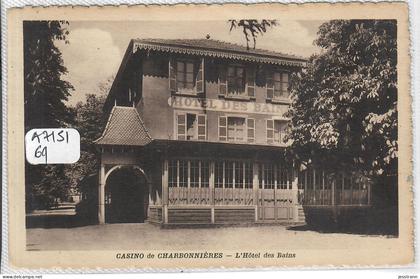 CHARBONNIERE-LES-BAINS- LE CASINO