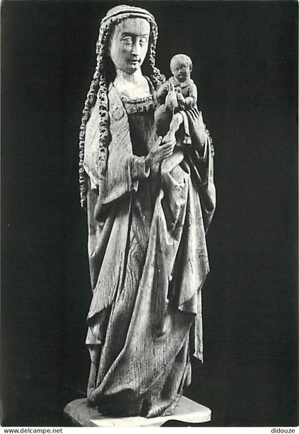 Carte Postale - 42 - Charlieu - Abbaye bénédictine de Charlieu - Vierge à l'oiseau - Art Religieux - Mention Photographi