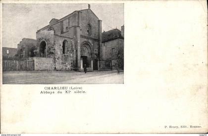 CPA Charlieu Abbaye du 11eme