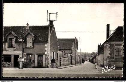 CPA Charmoy, Route de Villemer