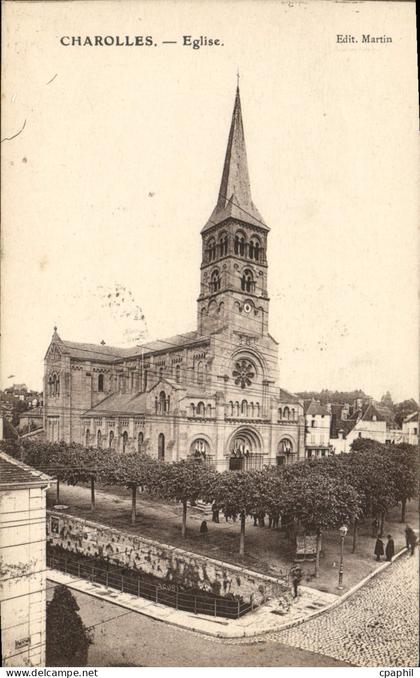 CPA Charolles Eglise