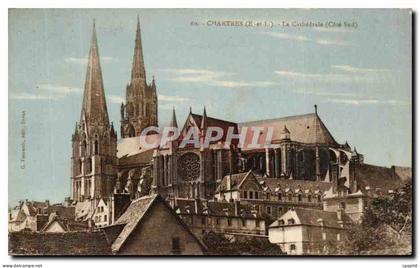 CPA Chartres La Cathedrale