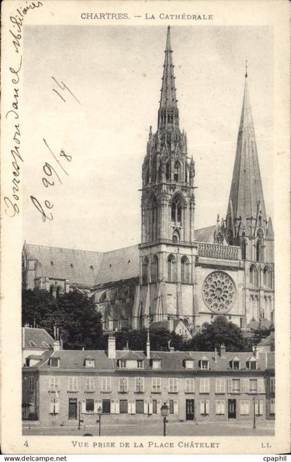 CPA Chartres La Cathedrale
