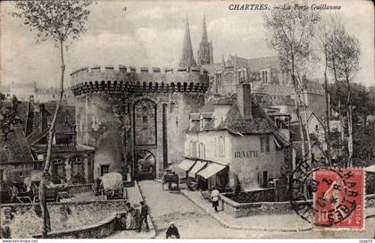 CPA Chartres La porte Guillaume