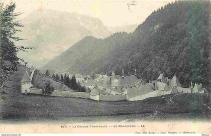 Carte Postale Ancienne - 38 - La Grande Chartreuse - Couvent de la Grande Chartreuse - CPA - Voir Scans Recto-Verso - Po