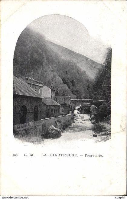 CPA La Chartreuse Fourvoirie