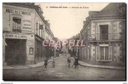 CPA Chateau du Loir Avenue de Tours