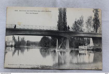 environs de Château du Loir, port de Nogent, Sarthe 72
