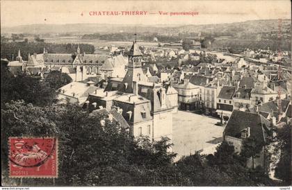 Chateau thierry CPA Vue panoramique