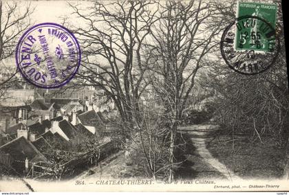CPA Chateau Thierry Sur Le Vieux Chateau