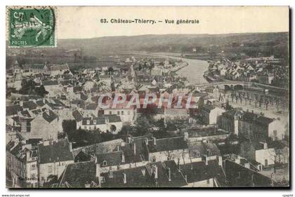 CPA Chateau Thierry Vue Generale
