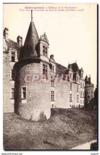 Chateaubriant CPA Chateau de la Renaissance