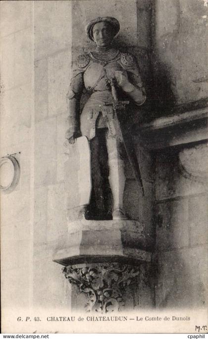 CPA Chateaudun Chateau Le comte de Dunois