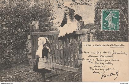 29 - CHATEAULIN - Enfants de Châteaulin