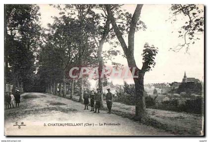 Chateaumeillant - La Promenade Enfants - CPA