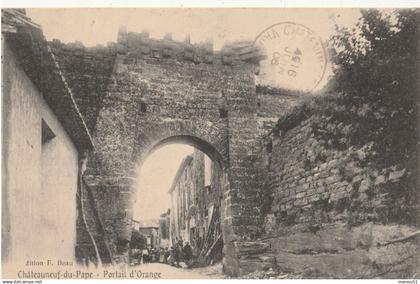 CHATEAUNEUF du PAPE  Portail d'Orange