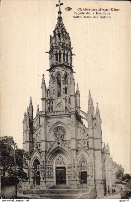Chateauneuf sur Cher - Notre Dame des Enfants - CPA