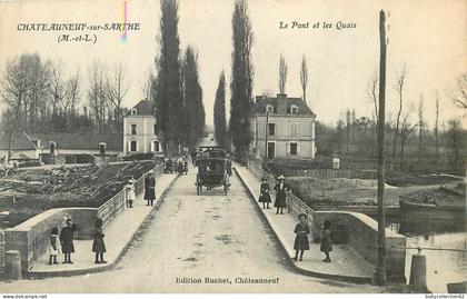 CPA Châteauneuf sur Sarthe 49/174