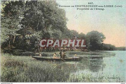 CPA Environs de Chateauneuf sur loire Propriete de l'Etang