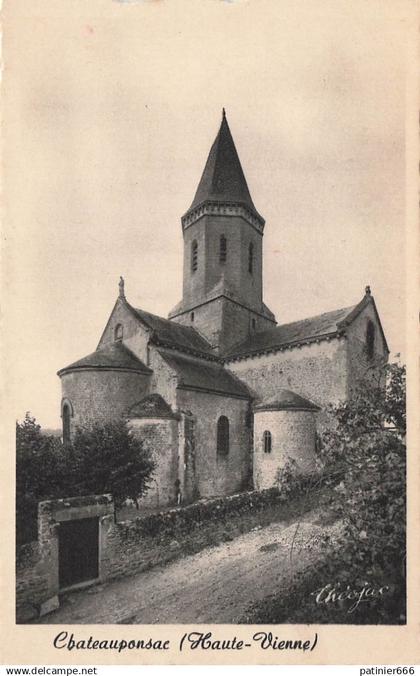 chateauponsac l'eglise