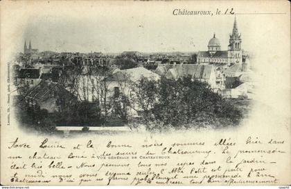 Chateauroux CPA Vue generale