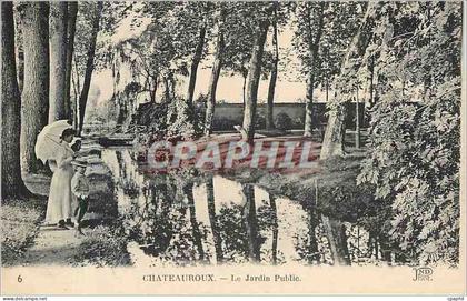 CPA Chateauroux Le Jardin Public