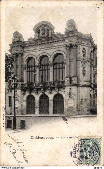 CPA Chateauroux Le theatre