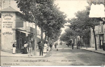 CPA Chatel Guyon Avenue Baradue