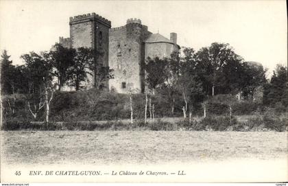 CPA Env de Chatel Guyon Le Chateau de Chazerou