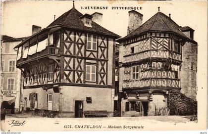 CPA CHATELDON - Maison sergentale (72348)