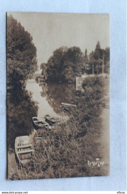 AB288, Cpa 1937, la Vienne à Châtellerault, Vienne 86