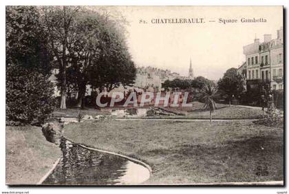 Chatellerault - Square Gambetta CPA