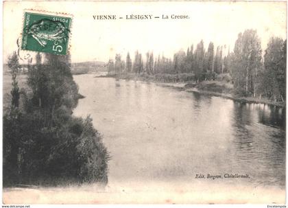 CPA  Carte postale  France  Lésigny  La Creuse 1910 VM63465