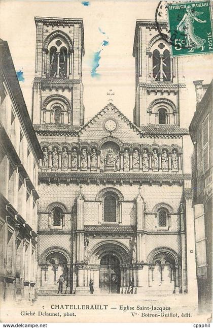 CPA Chatellerault Eglise Saint Jacques