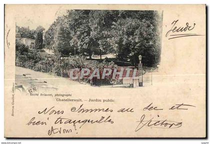 CPA Chatellerault Jardin Public