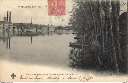 CPA Chatellerault Les Bords de la Vienne