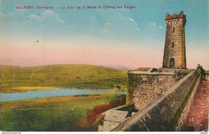 CPA Belfort (Territoire) La Tour de la Motte et l'Etang des Forges