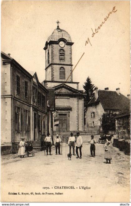 CPA Chatenois Eglise (1363074)