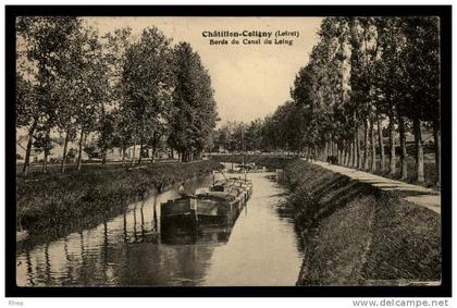 45 Châtillon-Coligny canal peniche D45D K45085K C45085C RH064940