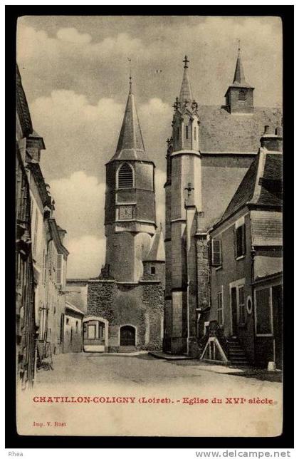 45 Châtillon-Coligny eglise D45D K45085K C45085C RH064932