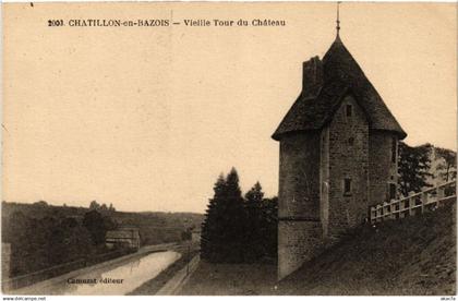 CPA CHATILLON-en-BAZOIS - Vieille Tour du Chateau (518338)