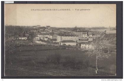 01 - Châtillon sur Chalaronne - Vue générale