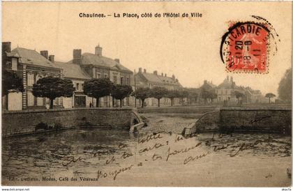 CPA Chaulnes la place (1498860)