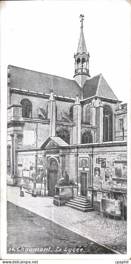 CPA Chaumont Le Lycee