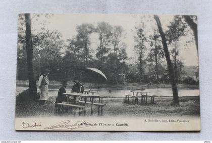 Cpa 1904, étang de l'ursine à Chaville, Hauts de Seine 92