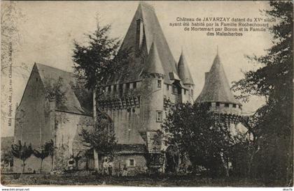 CPA CHEF-BOUTONNE JAVARZAY - Chateau de Javarzay (1140826)