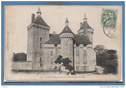 23 - CHENERAILLES --  Château d'Etangsanne