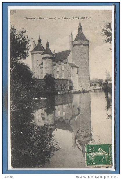 23 - CHENERAILLES --  Château d'Etangsanne