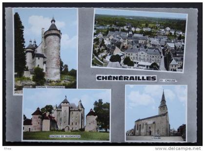 23 Chénérailles multi vue chateau    D23D  K23061K  C23061C RH030962